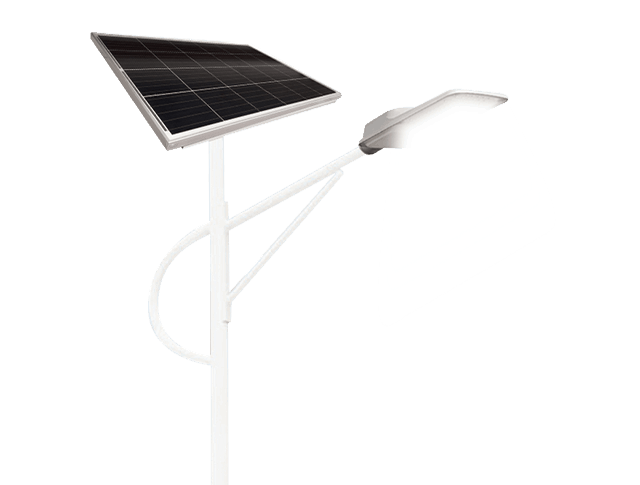 split solar light